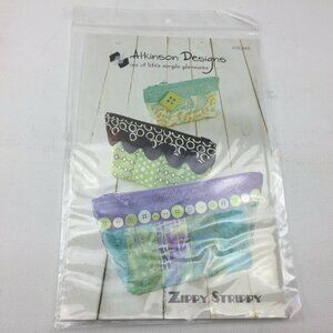 Atkinson Designs Zippy Strippy Sewing Craft Pattern Project ATK149